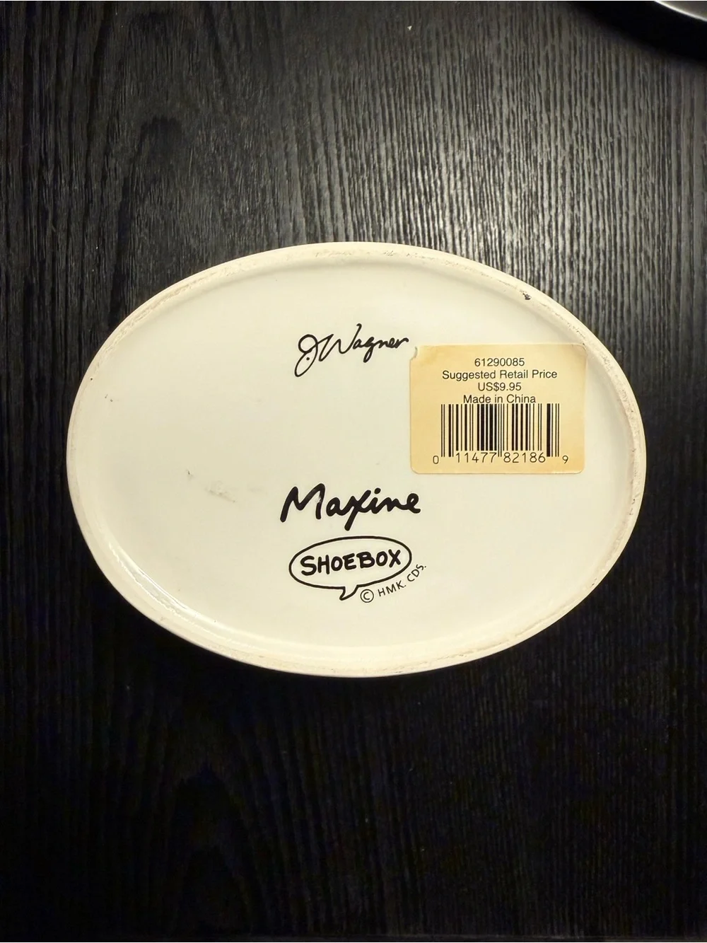 Hallmark Maxine Ceramic Toothbrush Holder